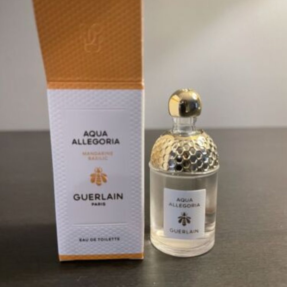 💖NEW Guerlain Aqua Allegoria Mandarine Basilic Eau de Toilette 7.5 ml .25 fl oz